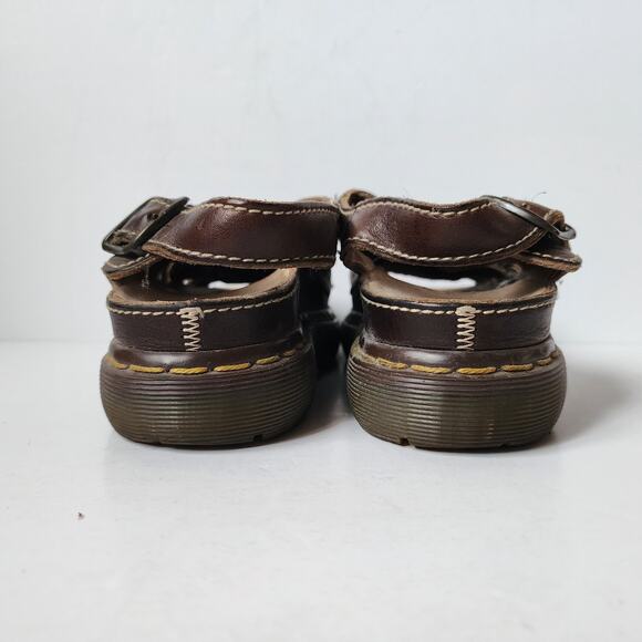 Dr Doc Martens Sandals Womens Size 6 Mens Size 4 Vintage Fisherman Leather 8092 - Picture 2 of 13